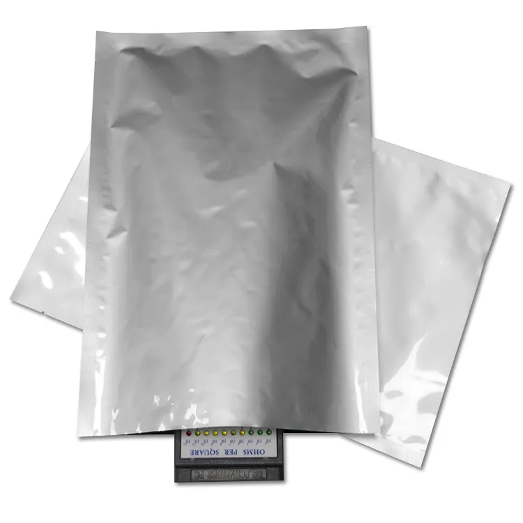 Favorable Price Moisture Customized Thickness Packaging Anti Static Cleanroom Aluminum Foil Bag ESD Aluminium Foil Bag