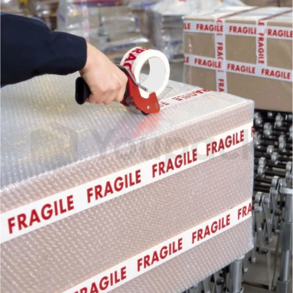 FRAGILE ADHESIVE TAPE AND WARRANTY